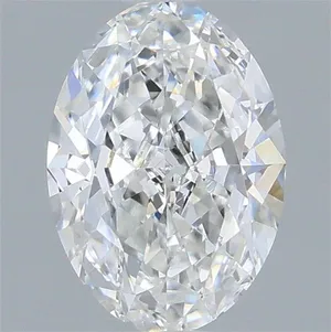 0.6ct OVAL F VS2 Natural diamond