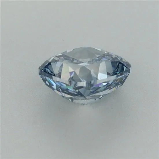 1.21ct CUSHION Fancy Vivid Blue VS1 Coloured Lab diamond