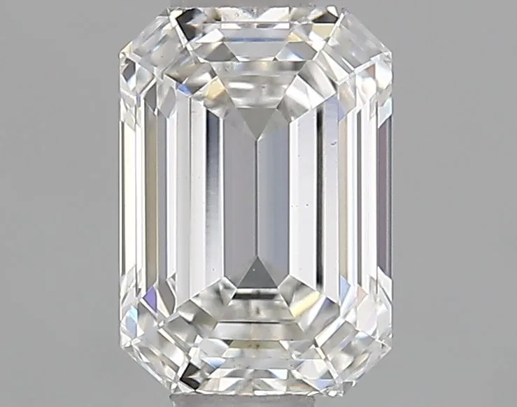 0.71ct EMERALD F VS2 Lab Grown diamond