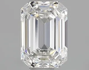 0.71ct EMERALD F VS2 Lab diamond