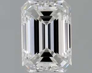 0.52ct EMERALD E VVS1 Natural diamond