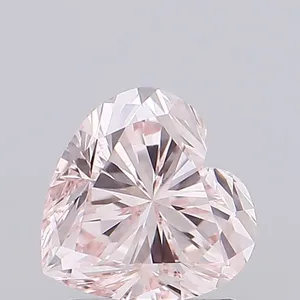 1ct HEART Fancy Intense Pink VS1 Coloured Lab diamond