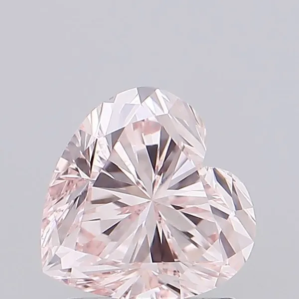 1ct HEART Fancy Intense Pink VS1 Coloured Lab diamond