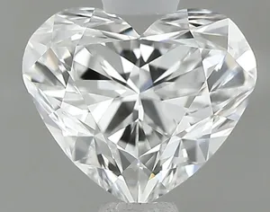 0.7ct HEART F VVS2 Natural diamond