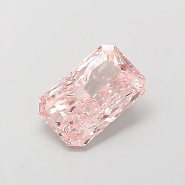1.02ct RADIANT Fancy Intense Pink VS2 Coloured Lab diamond