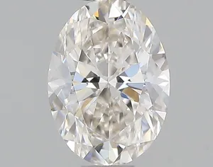 0.5ct OVAL H VVS1 Natural diamond