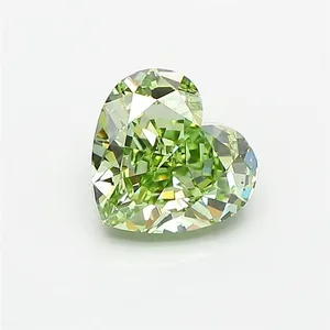 1.5ct HEART Fancy Intense Yellow VS2 Coloured Lab diamond