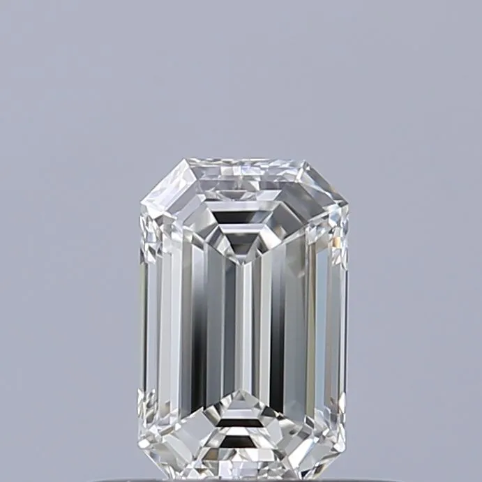 0.37ct EMERALD F IF Natural diamond
