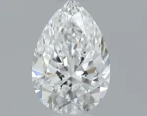 0.35ct PEAR D VVS1 Natural diamond