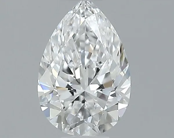 0.35ct PEAR D VVS1 Natural diamond