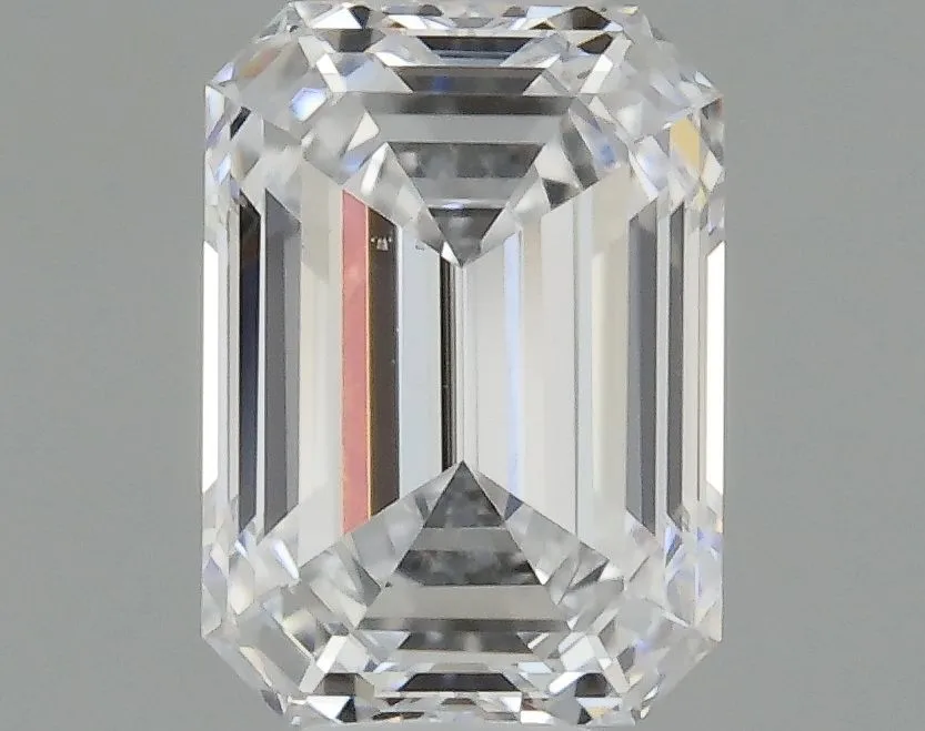 0.40ct EMERALD D VS2 Natural diamond
