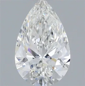 0.53ct PEAR F VS2 Natural diamond