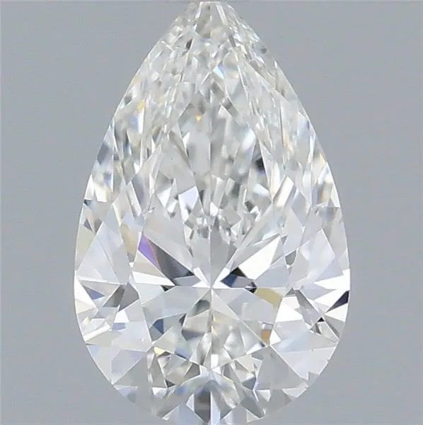 0.53ct PEAR F VS2 Natural diamond