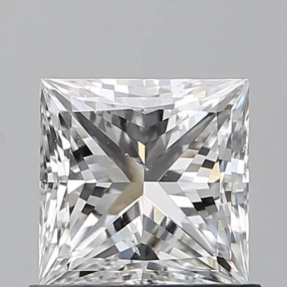 0.90ct PRINCESS G SI1 Natural diamond