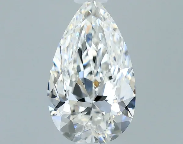 0.4ct PEAR G VVS2 Natural diamond