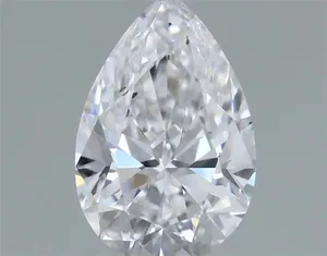 0.4ct PEAR D SI1 Natural diamond