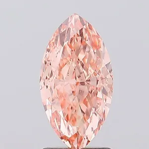 2.04ct MARQUISE Fancy Vivid Pink VVS2 Coloured Lab diamond