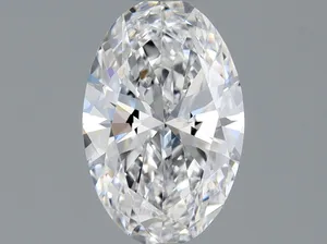 0.5ct OVAL D VVS2 Natural diamond