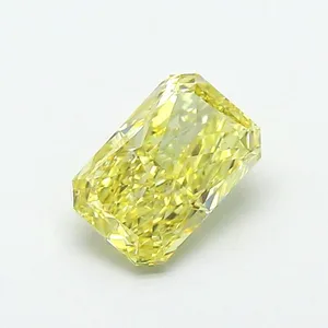 1.01ct RADIANT Fancy Yellow VS1 Coloured Lab diamond
