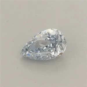 0.35ct PEAR Fancy Intense Blue VS1 Coloured Lab diamond