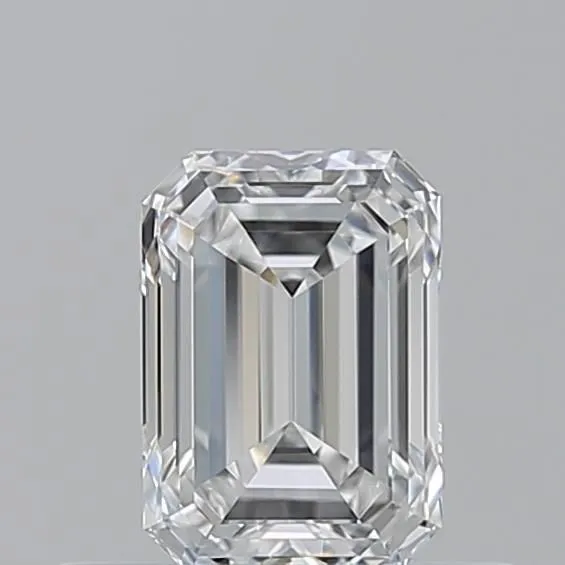 0.53ct EMERALD E VVS2 Natural diamond