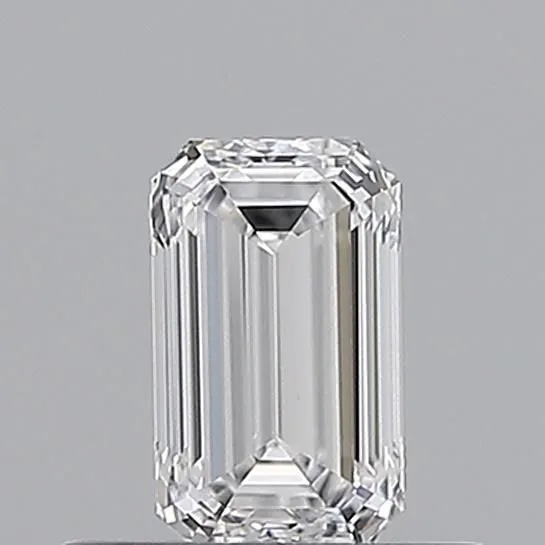 0.50ct EMERALD D VS2 Natural diamond
