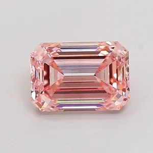 1.53ct EMERALD Fancy Intense Blue VVS2 Coloured Lab diamond