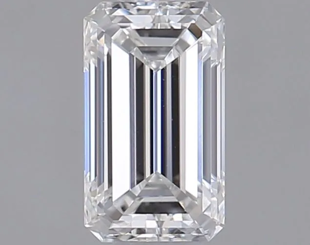 0.30ct EMERALD F VS2 Natural diamond