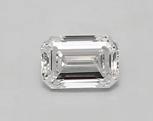 0.36ct EMERALD D VVS1 Lab diamond