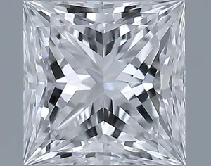 0.36ct PRINCESS D IF Natural diamond