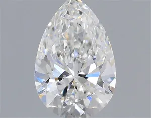 0.42ct PEAR F VVS1 Natural diamond