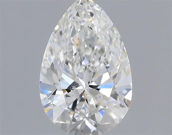 0.42ct PEAR F VVS1 Natural diamond