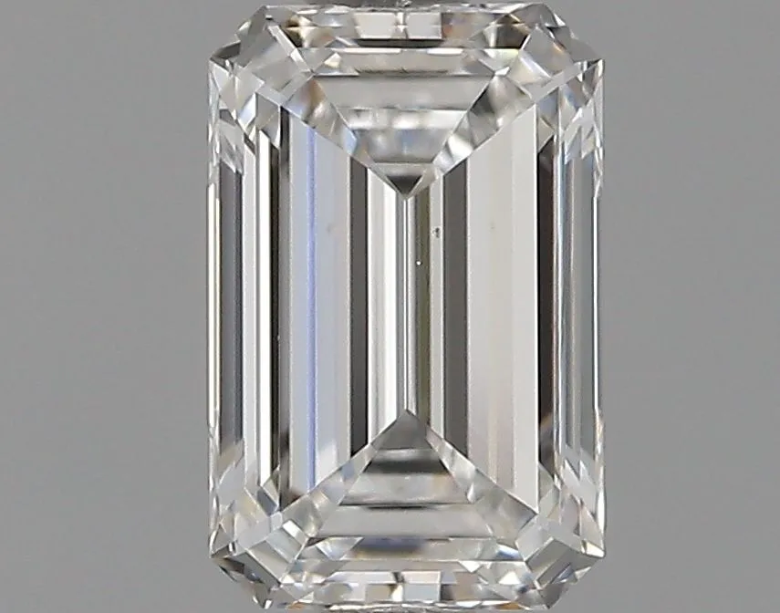 0.52ct EMERALD F VS2 Natural diamond