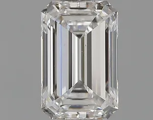 0.52ct EMERALD F VS2 Natural diamond