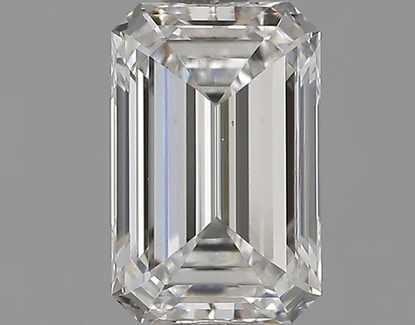 0.52ct EMERALD F VS2 Natural diamond