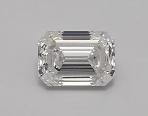 0.66ct EMERALD D VVS1 Lab diamond