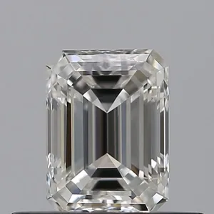 0.47ct EMERALD F VVS1 Natural diamond