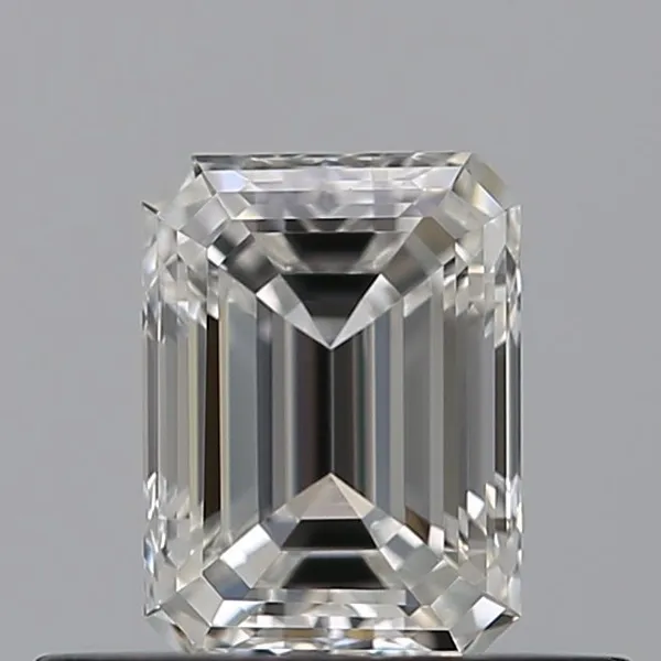 0.47ct EMERALD F VVS1 Natural diamond