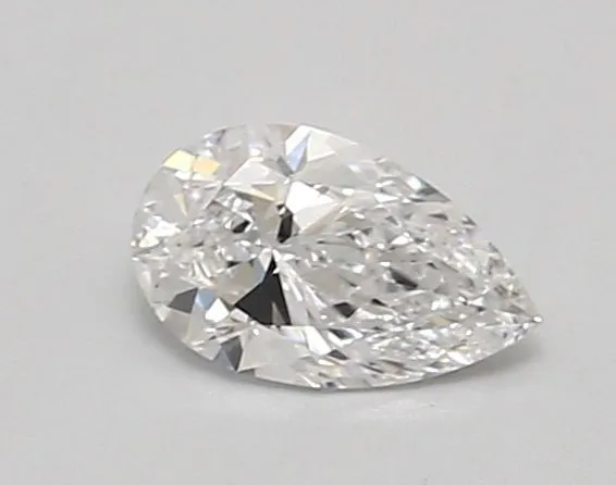0.57ct PEAR D IF Lab Grown diamond