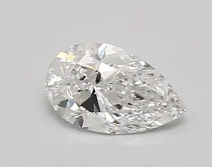 0.57ct PEAR D IF Lab diamond