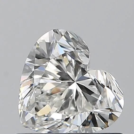 0.72ct HEART H VVS2 Natural diamond