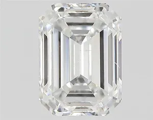 1ct EMERALD G SI2 Natural diamond