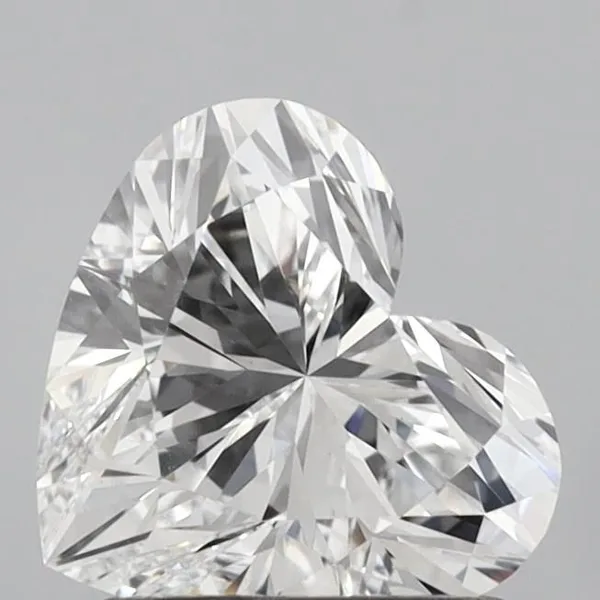 1.08ct HEART E VVS2 Lab diamond