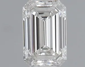 0.32ct EMERALD F VS1 Natural diamond