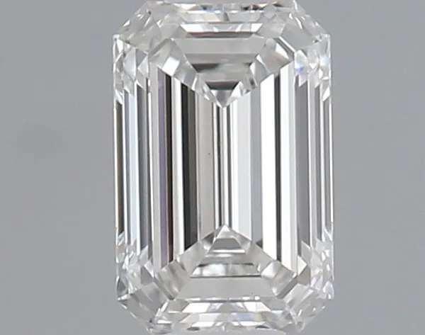 0.32ct EMERALD F VS1 Natural diamond