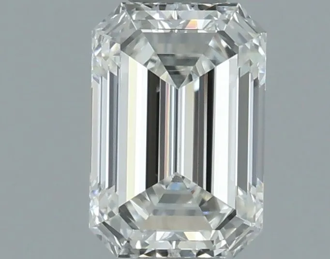 0.50ct EMERALD F VS2 Natural diamond