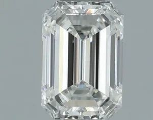 0.5ct EMERALD F VS2 Natural diamond