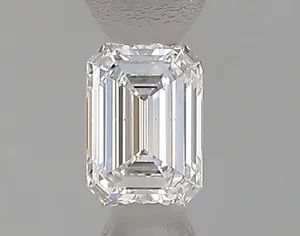 0.37ct EMERALD D SI1 Natural diamond
