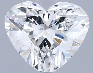 1ct HEART E VVS1 Lab diamond