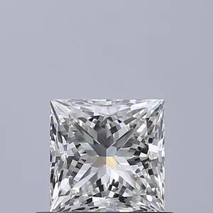 0.66ct PRINCESS H VVS2 Natural diamond